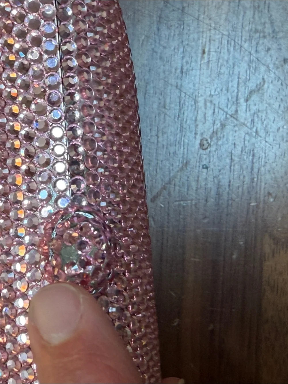 Stephanie Brand, swarovski Crystal Pink Crystal Evening Clutch.